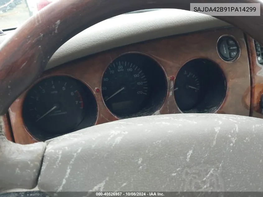 2001 Jaguar Xkr VIN: SAJDA42B91PA14299 Lot: 40526957