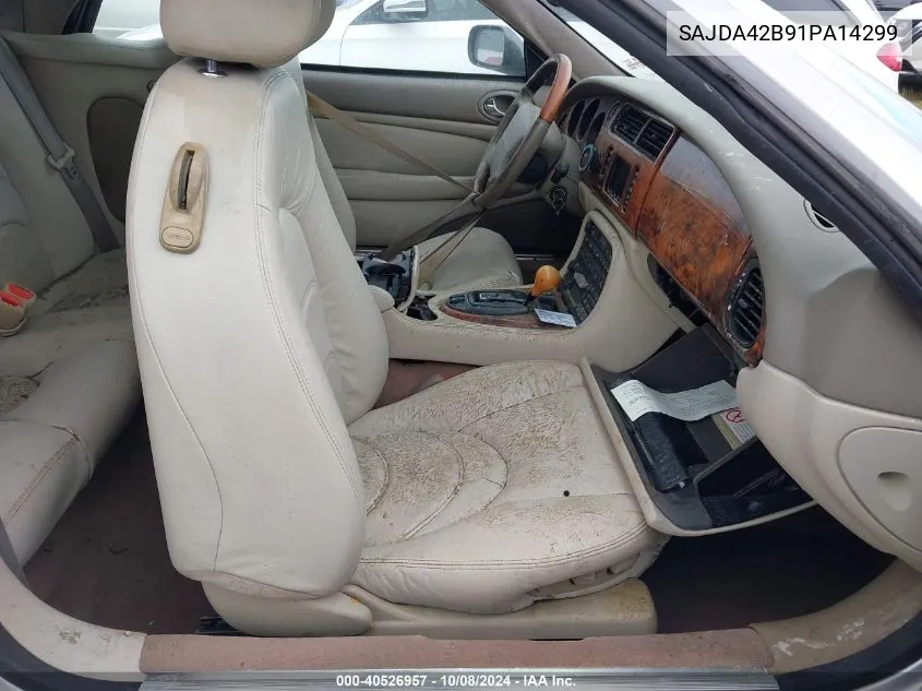 2001 Jaguar Xkr VIN: SAJDA42B91PA14299 Lot: 40526957