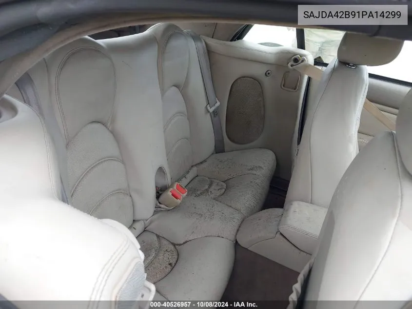 2001 Jaguar Xkr VIN: SAJDA42B91PA14299 Lot: 40526957