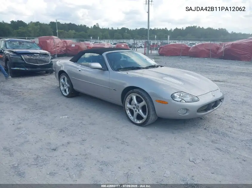 2001 Jaguar Xkr VIN: SAJDA42B11PA12062 Lot: 42693177