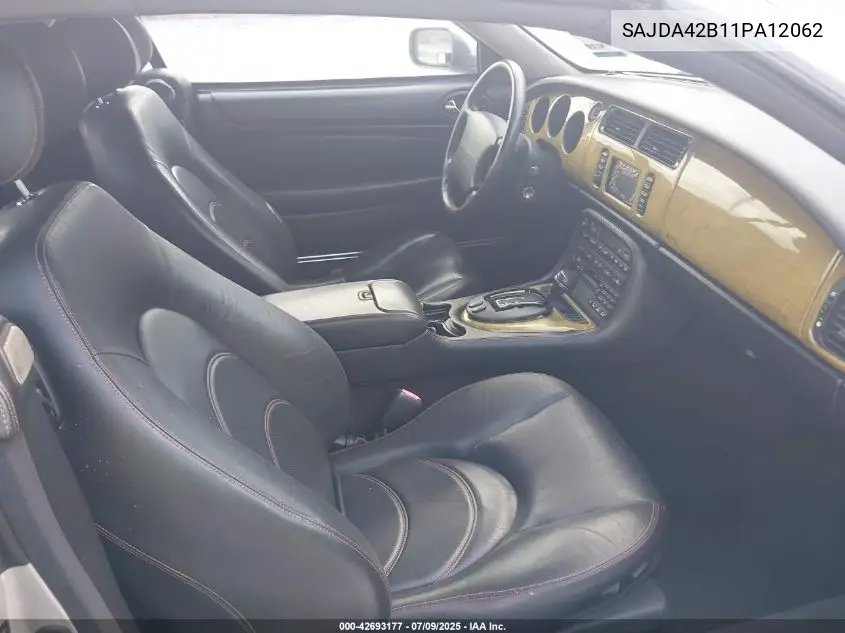 2001 Jaguar Xkr VIN: SAJDA42B11PA12062 Lot: 42693177