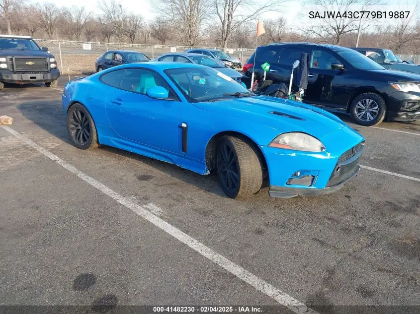 2007 Jaguar Xkr VIN: SAJWA43C779B19887 Lot: 41482230