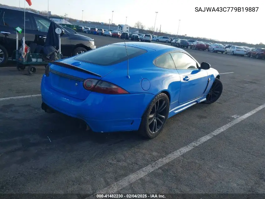 2007 Jaguar Xkr VIN: SAJWA43C779B19887 Lot: 41482230