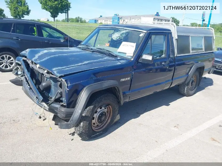 1986 Jeep Comanche Custom VIN: 1JTHW6612GT202124 Lot: 42217798