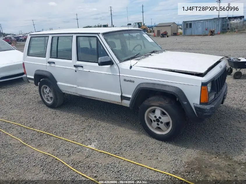 1993 Jeep Cherokee VIN: 1J4FT28PXPL560996 Lot: 42526590