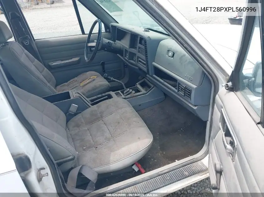 1993 Jeep Cherokee VIN: 1J4FT28PXPL560996 Lot: 42526590