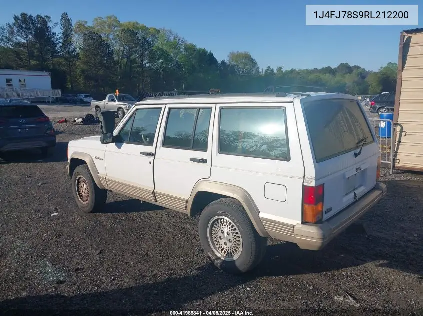 1994 Jeep Cherokee Country VIN: 1J4FJ78S9RL212200 Lot: 41985841
