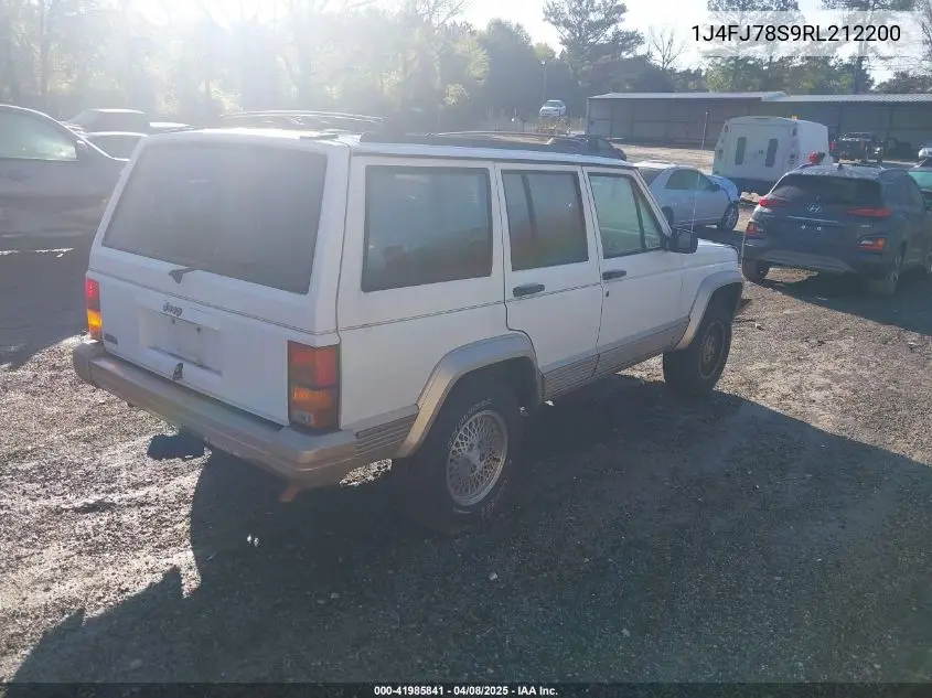 1994 Jeep Cherokee Country VIN: 1J4FJ78S9RL212200 Lot: 41985841