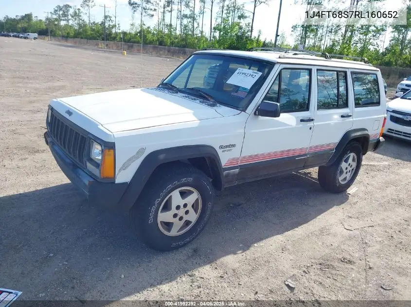 1994 Jeep Cherokee Sport VIN: 1J4FT68S7RL160652 Lot: 41992392