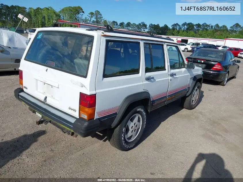 1994 Jeep Cherokee Sport VIN: 1J4FT68S7RL160652 Lot: 41992392