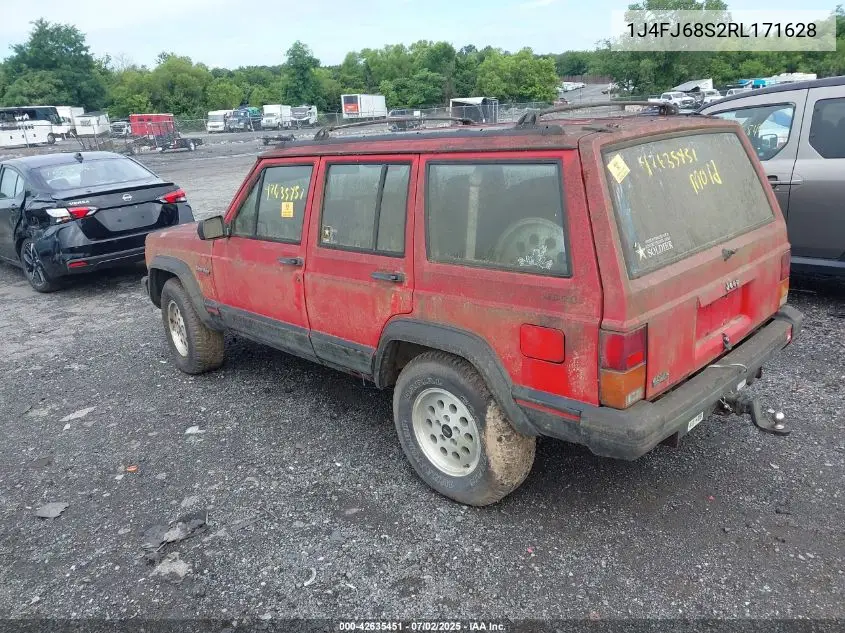 1994 Jeep Cherokee Sport VIN: 1J4FJ68S2RL171628 Lot: 42635451