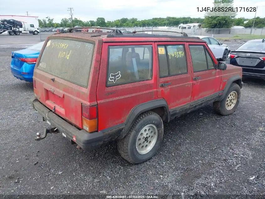 1994 Jeep Cherokee Sport VIN: 1J4FJ68S2RL171628 Lot: 42635451