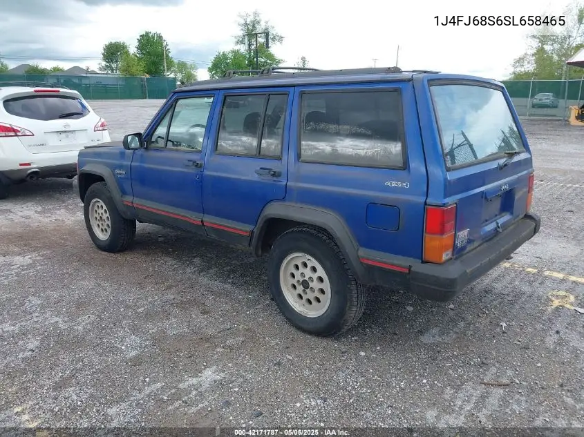 1995 Jeep Cherokee Sport VIN: 1J4FJ68S6SL658465 Lot: 42171787