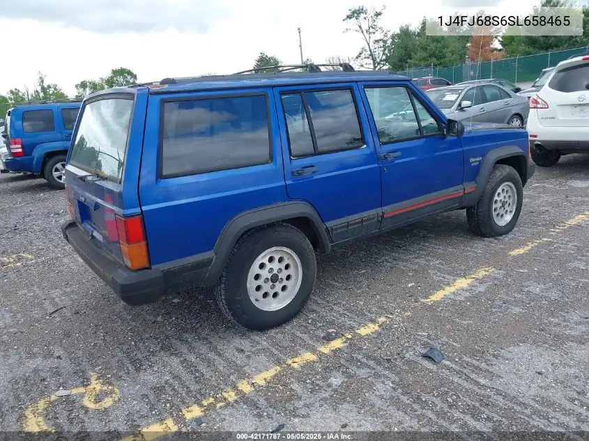 1995 Jeep Cherokee Sport VIN: 1J4FJ68S6SL658465 Lot: 42171787