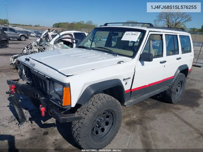 1995 Jeep Cherokee Sport VIN: 1J4FJ68S1SL576255 Lot: 42178902