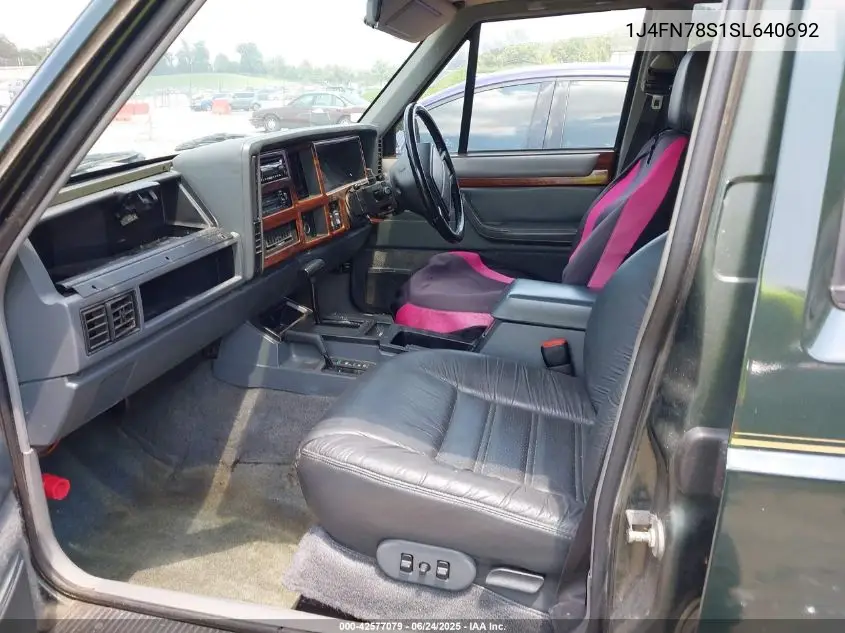 1995 Jeep Cherokee VIN: 1J4FN78S1SL640692 Lot: 42577079