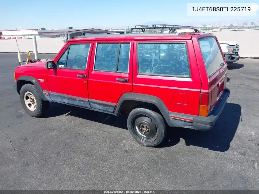 1996 Jeep Cherokee Sport/Classic VIN: 1J4FT68S0TL225719 Lot: 42121351