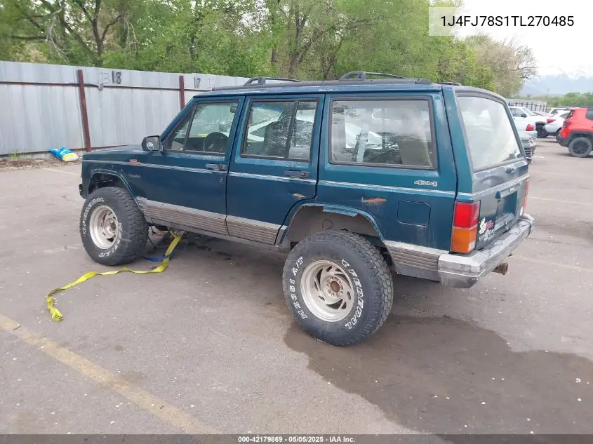 1996 Jeep Cherokee Country VIN: 1J4FJ78S1TL270485 Lot: 42179869
