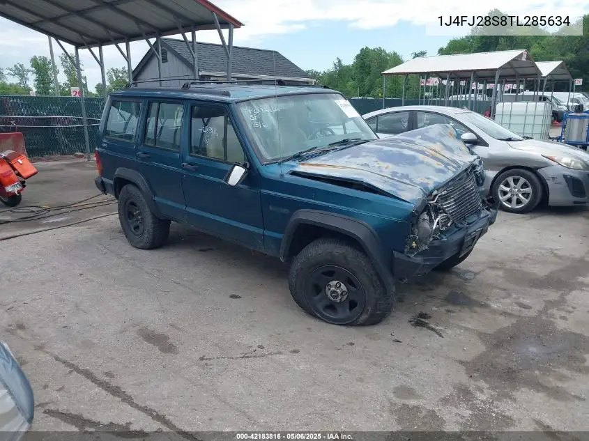 1996 Jeep Cherokee Se VIN: 1J4FJ28S8TL285634 Lot: 42183816