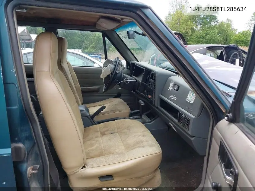 1996 Jeep Cherokee Se VIN: 1J4FJ28S8TL285634 Lot: 42183816