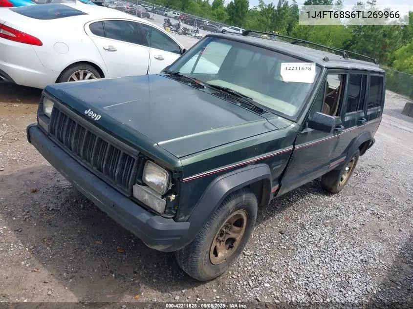 1996 Jeep Cherokee Sport/Classic VIN: 1J4FT68S6TL269966 Lot: 42211628
