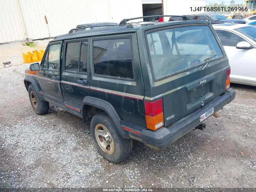 1996 Jeep Cherokee Sport/Classic VIN: 1J4FT68S6TL269966 Lot: 42211628