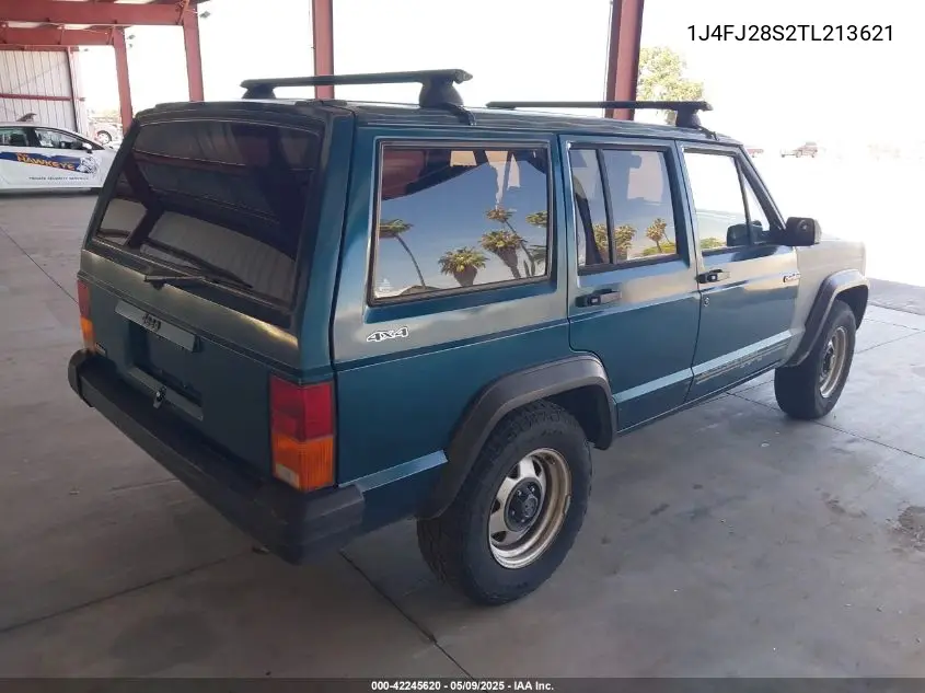 1996 Jeep Cherokee Se VIN: 1J4FJ28S2TL213621 Lot: 42245620