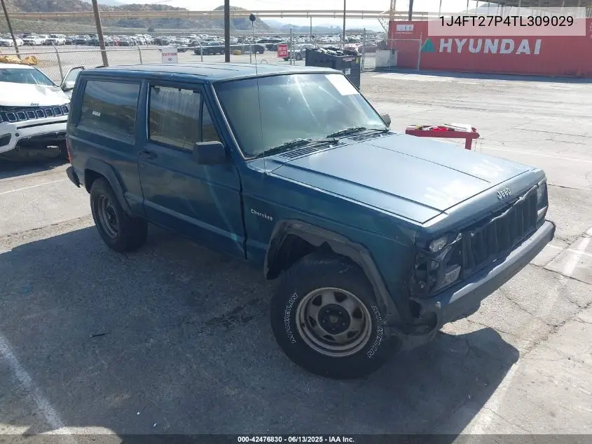 1996 Jeep Cherokee Se VIN: 1J4FT27P4TL309029 Lot: 42476830