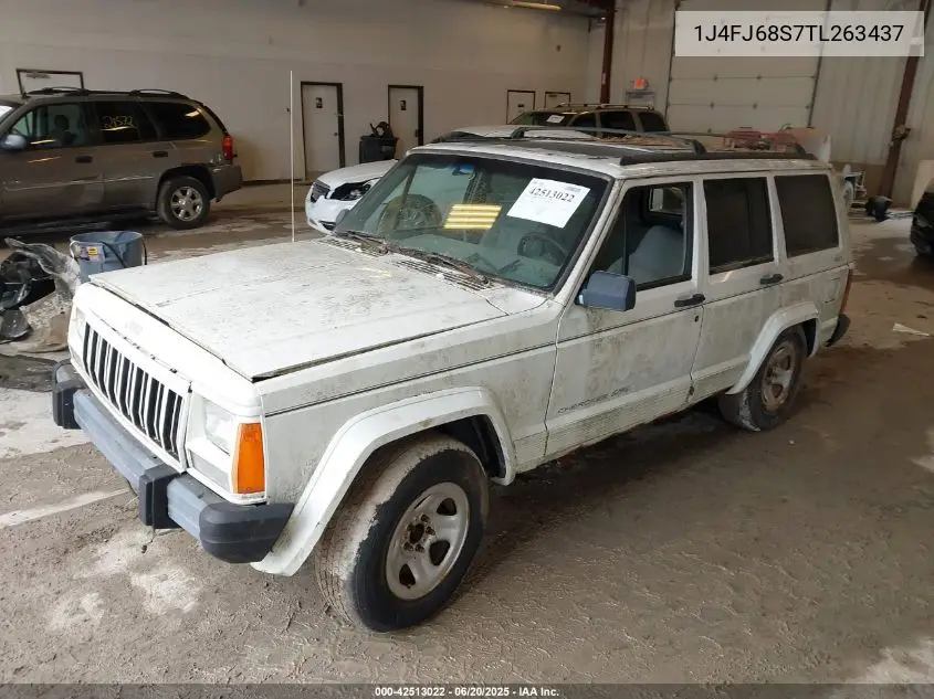 1996 Jeep Cherokee Sport/Classic VIN: 1J4FJ68S7TL263437 Lot: 42513022