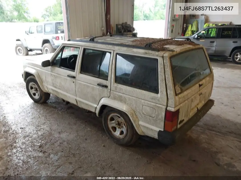 1996 Jeep Cherokee Sport/Classic VIN: 1J4FJ68S7TL263437 Lot: 42513022