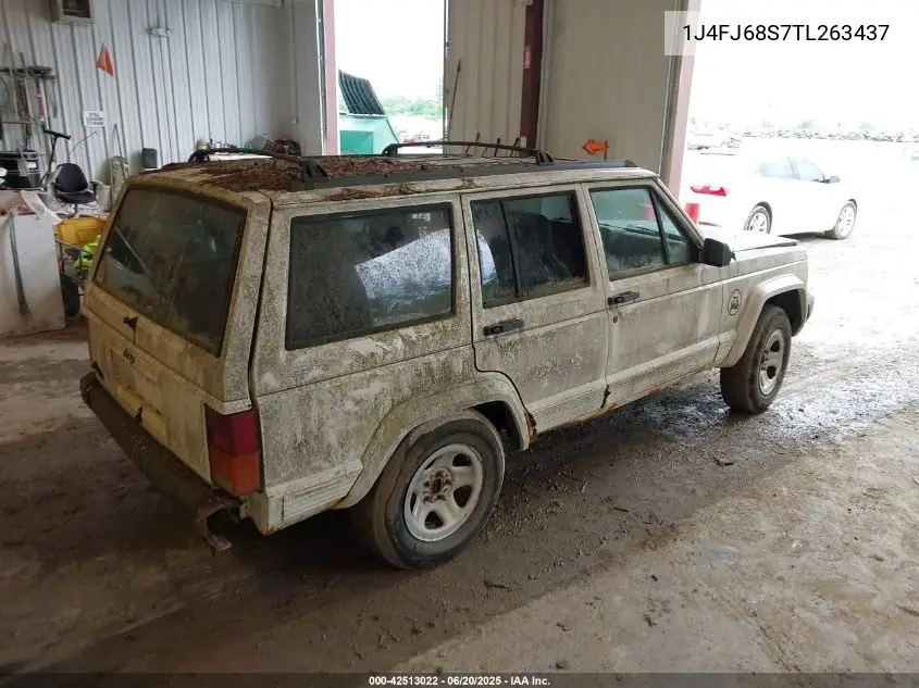 1996 Jeep Cherokee Sport/Classic VIN: 1J4FJ68S7TL263437 Lot: 42513022
