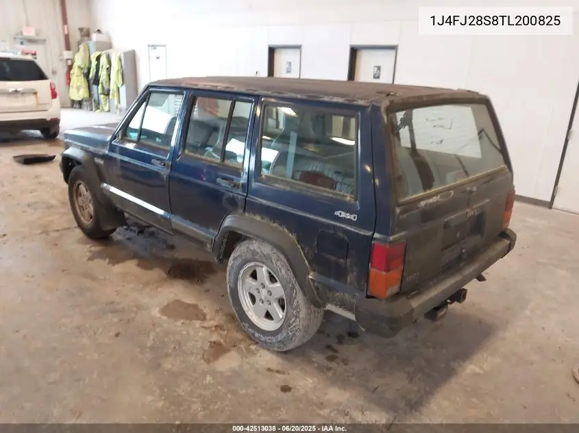 1996 Jeep Cherokee Se VIN: 1J4FJ28S8TL200825 Lot: 42513038