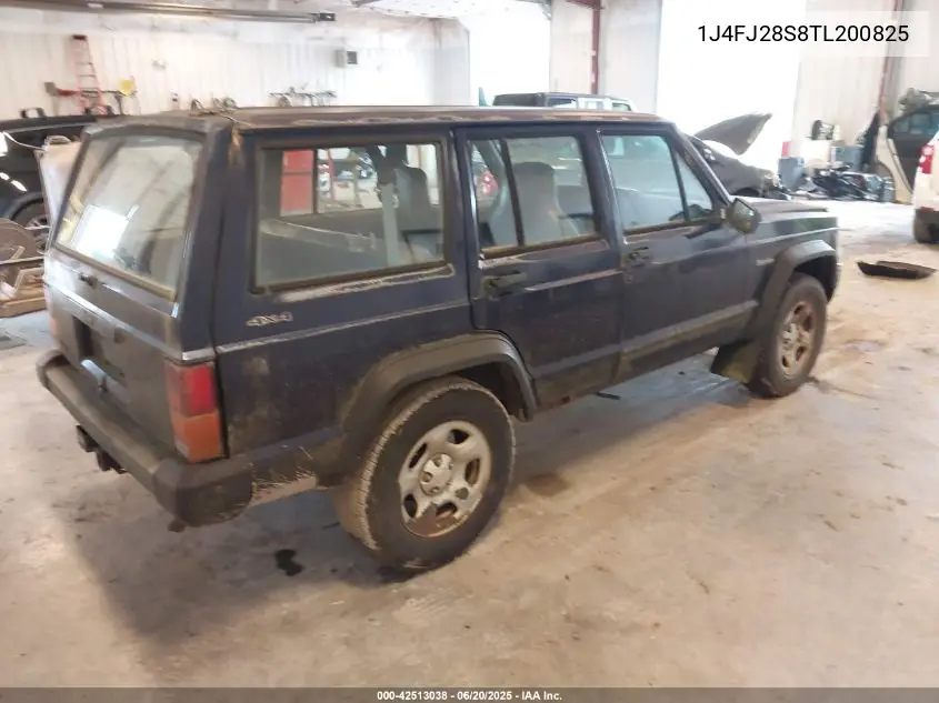 1996 Jeep Cherokee Se VIN: 1J4FJ28S8TL200825 Lot: 42513038