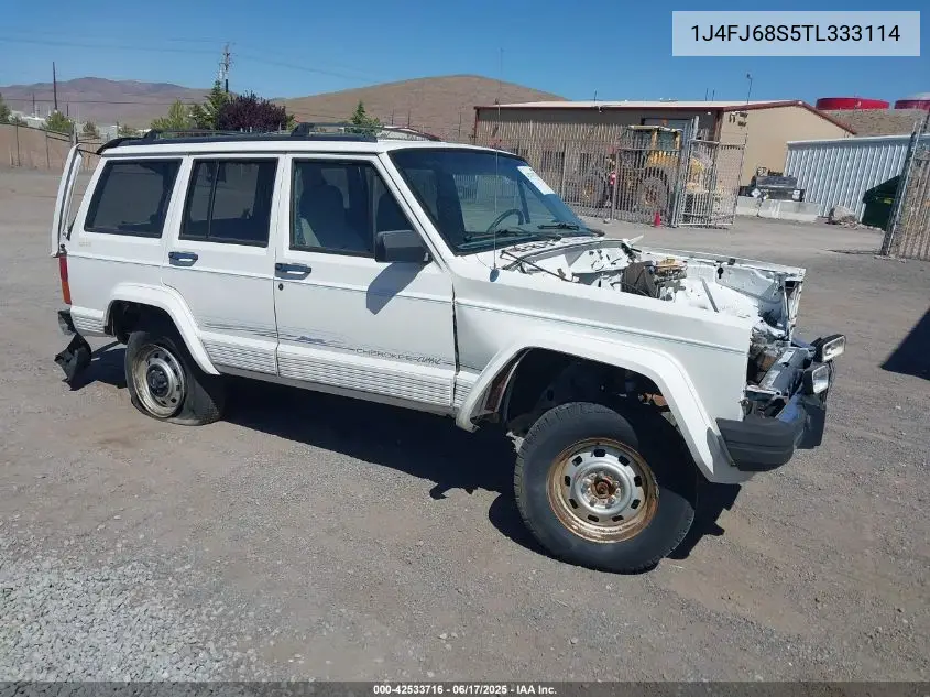 1996 Jeep Cherokee Sport/Classic VIN: 1J4FJ68S5TL333114 Lot: 42533716