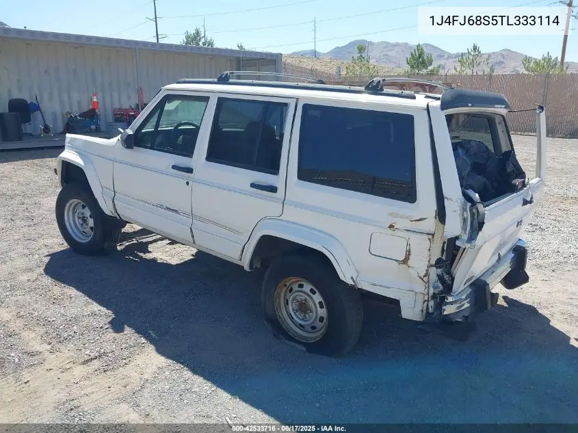 1996 Jeep Cherokee Sport/Classic VIN: 1J4FJ68S5TL333114 Lot: 42533716