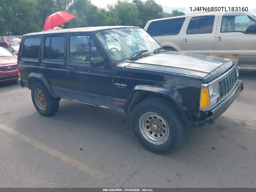 1996 Jeep Cherokee Sport/Classic VIN: 1J4FN68S0TL183160 Lot: 42632999