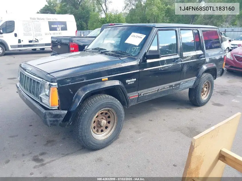 1996 Jeep Cherokee Sport/Classic VIN: 1J4FN68S0TL183160 Lot: 42632999