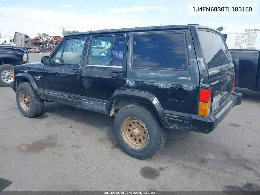 1996 Jeep Cherokee Sport/Classic VIN: 1J4FN68S0TL183160 Lot: 42632999