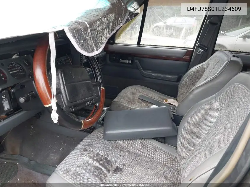 1996 Jeep Cherokee VIN: IJ4FJ78S0TL234609 Lot: 42636385
