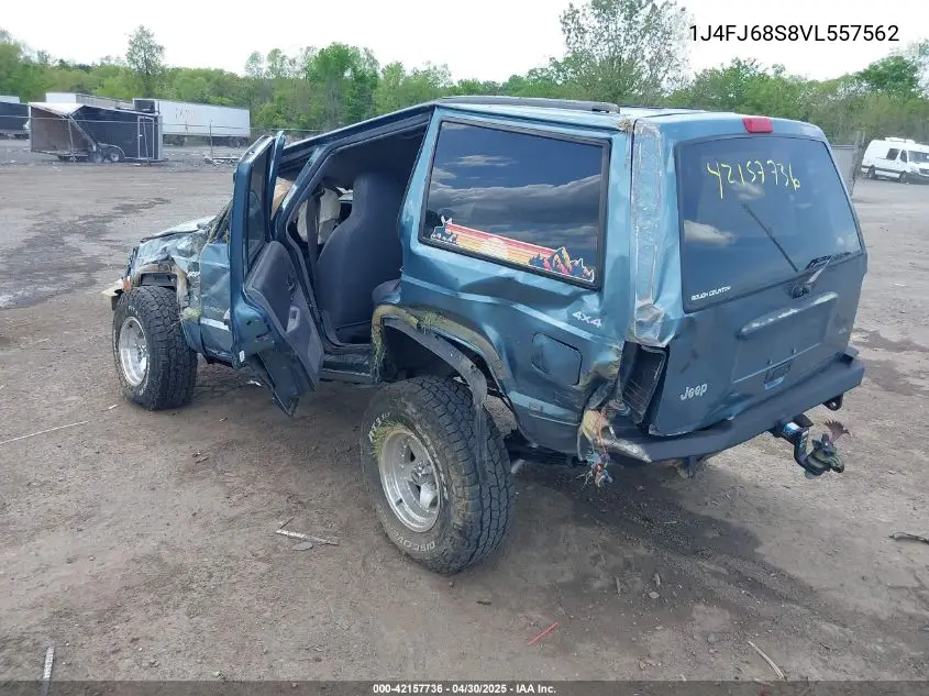 1997 Jeep Cherokee Sport VIN: 1J4FJ68S8VL557562 Lot: 42157736