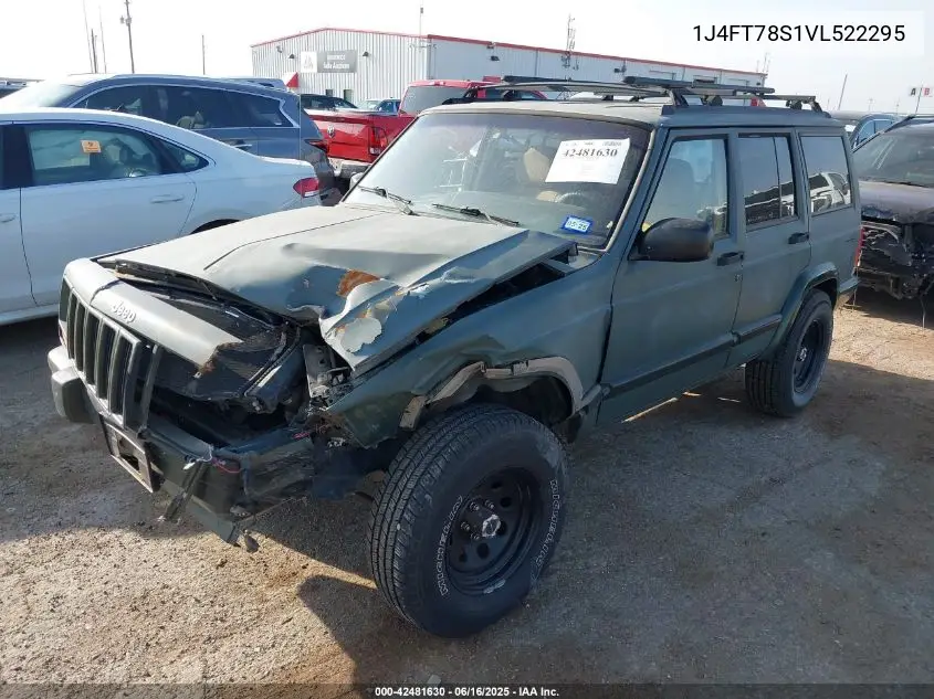 1997 Jeep Cherokee Country VIN: 1J4FT78S1VL522295 Lot: 42481630