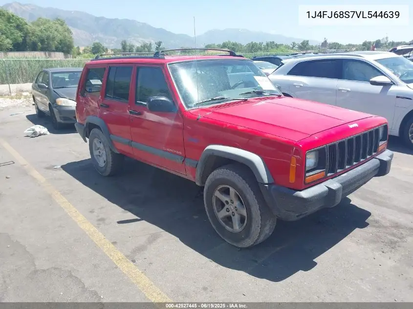 1997 Jeep Cherokee Sport VIN: 1J4FJ68S7VL544639 Lot: 42527445