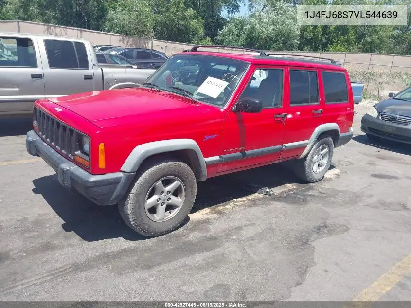 1997 Jeep Cherokee Sport VIN: 1J4FJ68S7VL544639 Lot: 42527445