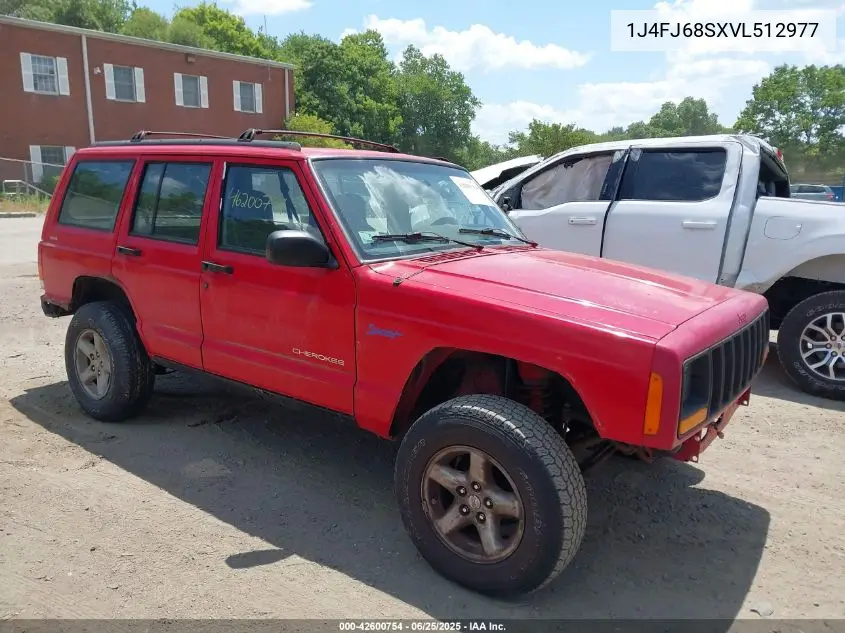 1997 Jeep Cherokee Sport VIN: 1J4FJ68SXVL512977 Lot: 42600754
