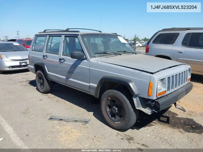 1997 Jeep Cherokee Sport VIN: 1J4FJ68SXVL523204 Lot: 42619498