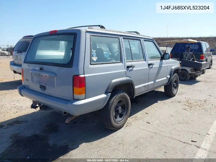 1997 Jeep Cherokee Sport VIN: 1J4FJ68SXVL523204 Lot: 42619498