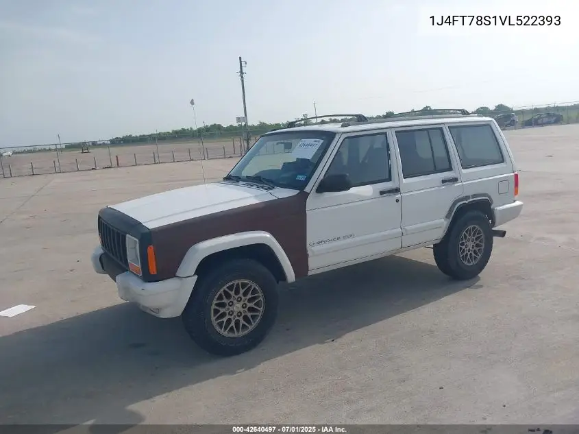 1997 Jeep Cherokee Country VIN: 1J4FT78S1VL522393 Lot: 42640497