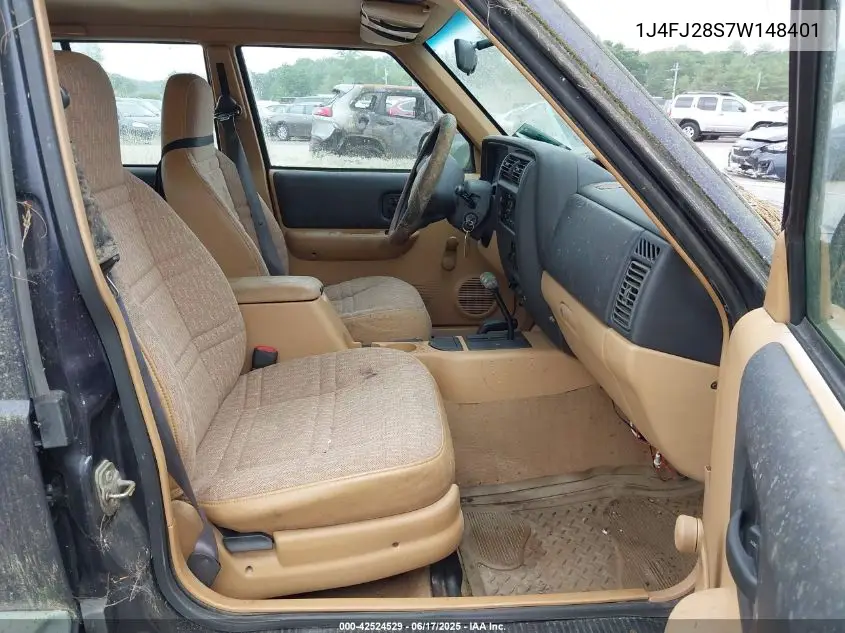1998 Jeep Cherokee Se VIN: 1J4FJ28S7W148401 Lot: 42524529