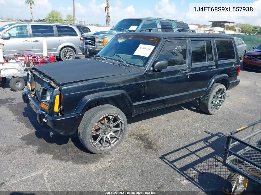 1999 Jeep Cherokee Classic/Sport VIN: 1J4FT68S9XL557938 Lot: 42208261