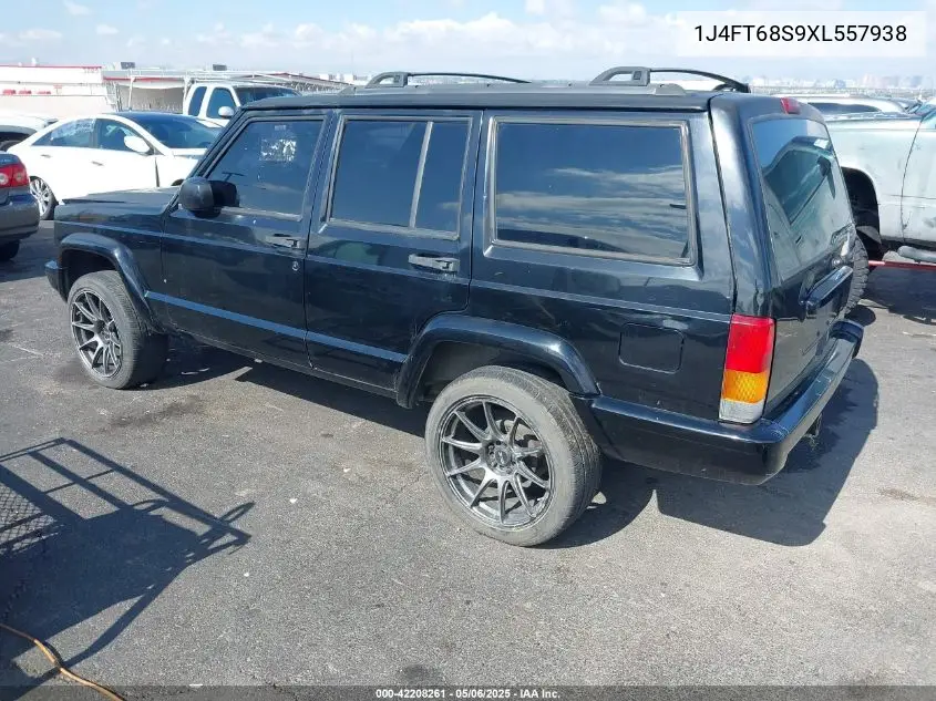 1999 Jeep Cherokee Classic/Sport VIN: 1J4FT68S9XL557938 Lot: 42208261